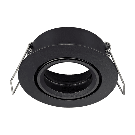 Fantasia Saturn Mini Inbouwspot Richtbaar Mr11 (bulb Excl) Zwart