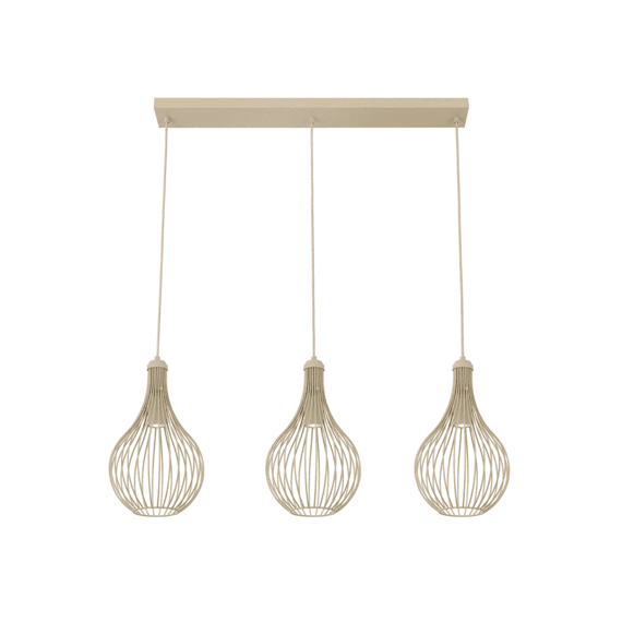 Fantasia Gita 3xgu10 Pendel Beige Balk