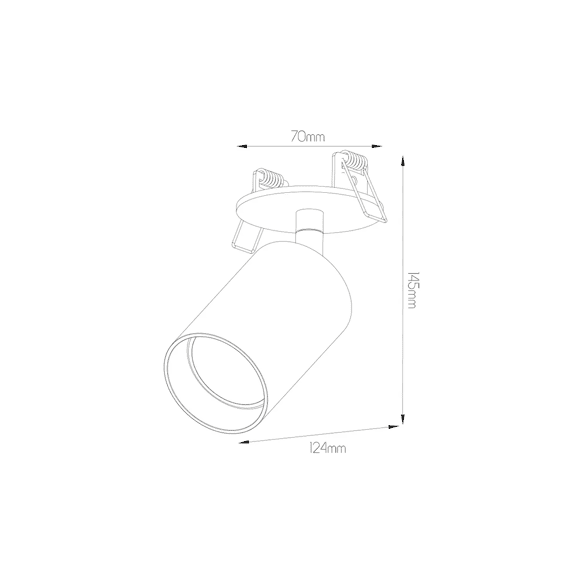Fantasia Taboo 1l Input Gu10 (excl) Wit