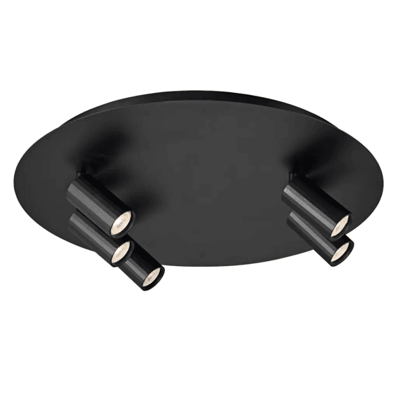 Fantasia Oryx 3+2 Ronde Basis Ø450 Mm Mr11 Bulb (excl) Zwart