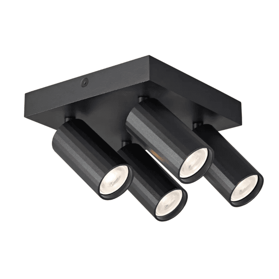 Fantasia Oryx 4l Sq Mr11, Bulb (excl), Zwart