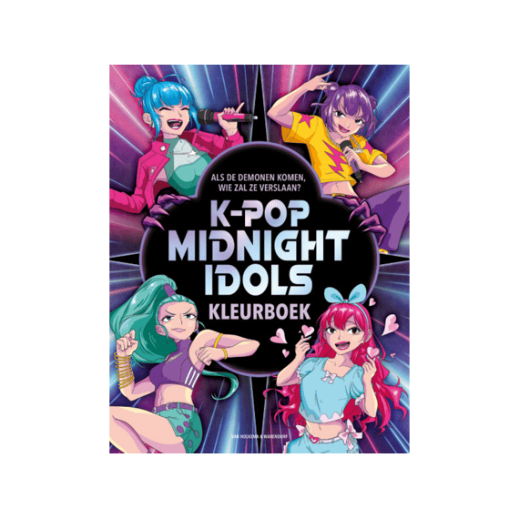 Kpop Midnight Idols Kleurboek