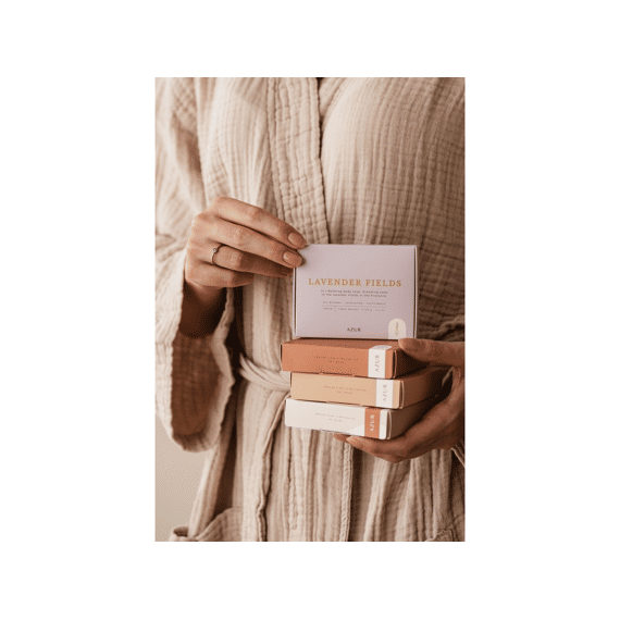 Azur Natural Bodycare Zeepbar Lavender Fields