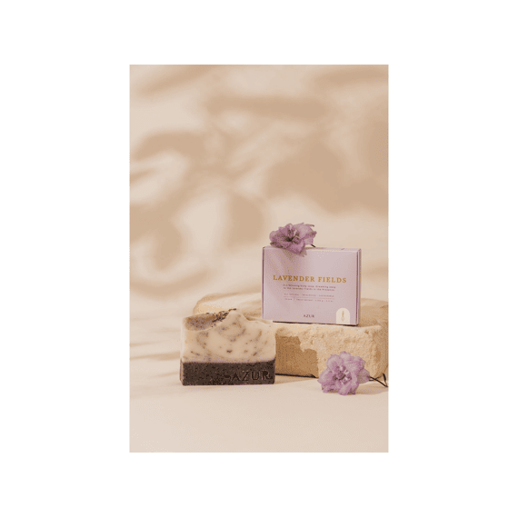 Azur Natural Bodycare Zeepbar Lavender Fields