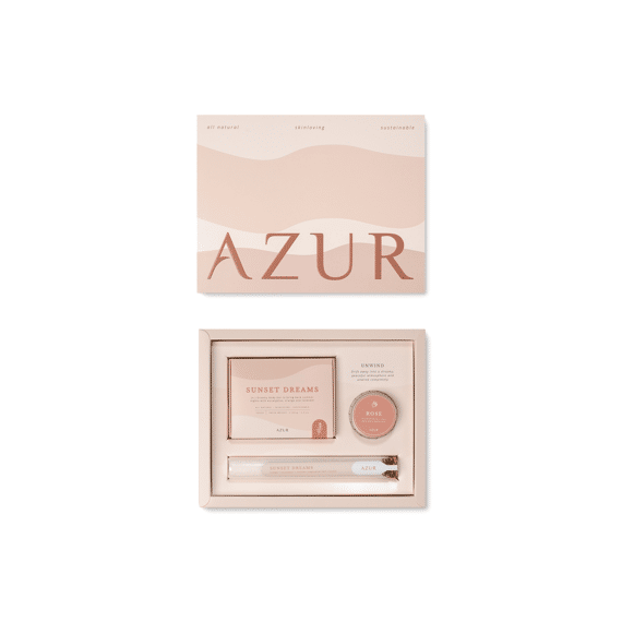 Azur Natural Bodycare Gift Set Unwind