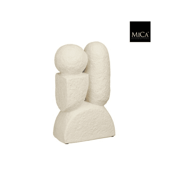 Decoratie Object L16xb9xh26cm Off White