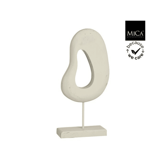 Pastina Decoratie Object Fsc 100% - B16,5xh37,5cm Off White