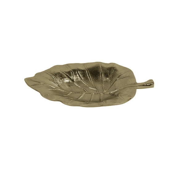 Schaal Leana S 12x21x3cm Goud