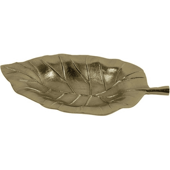 Schaal Leana L 18x32x4cm Goud