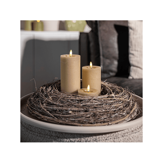Dienblad Rond Matteus Xxl 49,7x49,7x2,5cm Creme