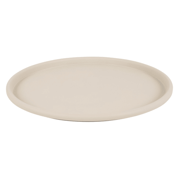 Dienblad Rond Matteus Xxl 49,7x49,7x2,5cm Creme