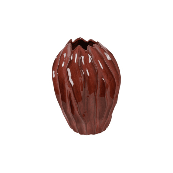 Vaas Rond Korali M 23x23x30cm Lila