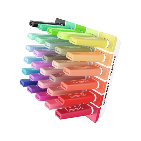 Stabilo Boss Pantone Markeerstift Set 30 Stuks