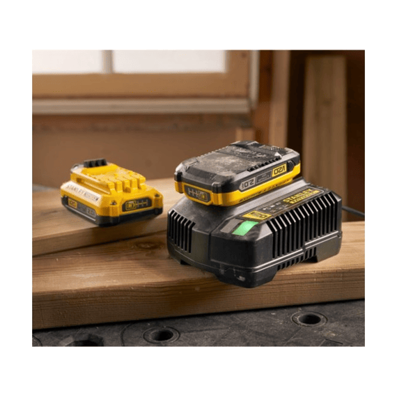 Stanley Startset Met 2x2.0ah En 2a Lader 18v