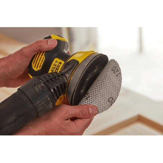 Stanley Excentrische Schuurmachine 125mm 18v (zonder Lader En Accu)