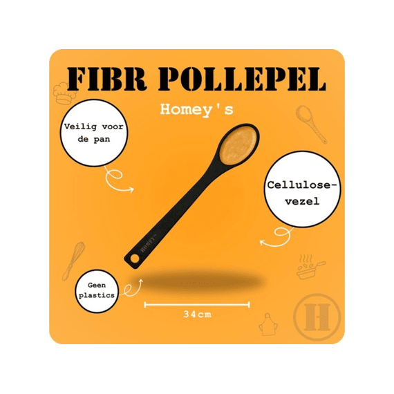 Homeys Tools For Life Fibr Lepel 34cm