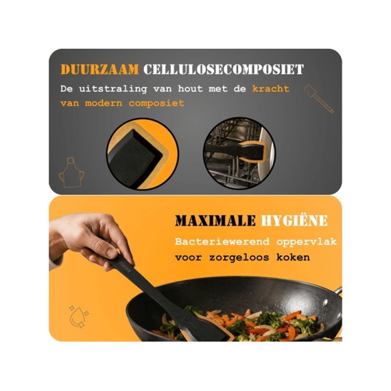 Homeys Tools For Life Fibr Spatel Recht 33,5cm