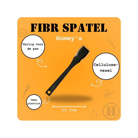 Homeys Tools For Life Fibr Spatel Recht 33,5cm