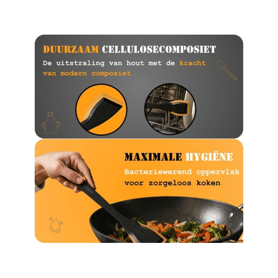 Homeys Tools For Life Fibr Spatel Schuin 34cm