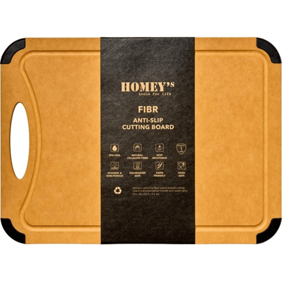 Homeys Tools For Life Fibr Snijplank Naturel 44x32,5cm