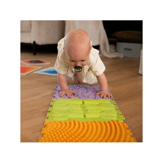 Sense2play Sensorische Textuurmatten Pastel 6 Stuks