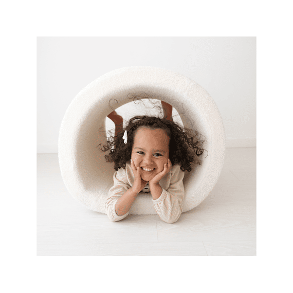 Sense2play Schuim Speeltunnel Boucle Creme