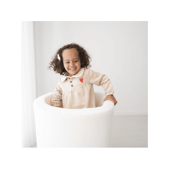 Sense2play Schuim Speeltunnel Boucle Creme