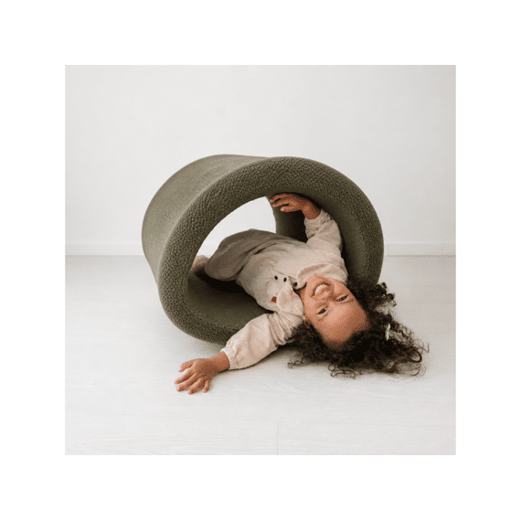 Sense2play Schuim Speeltunnel Ribfluweel Groen