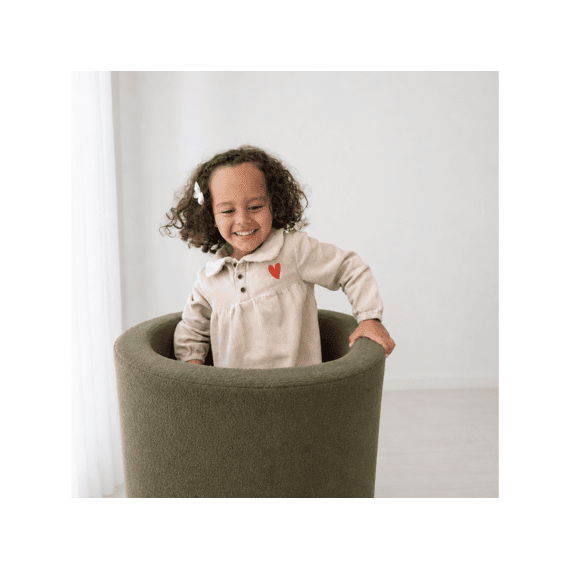Sense2play Schuim Speeltunnel Ribfluweel Groen