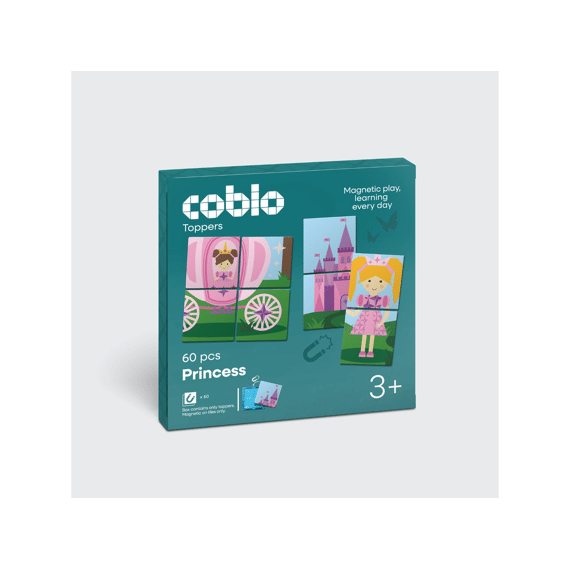 Coblo Magnetische Toppers Prinsessen 60stuks