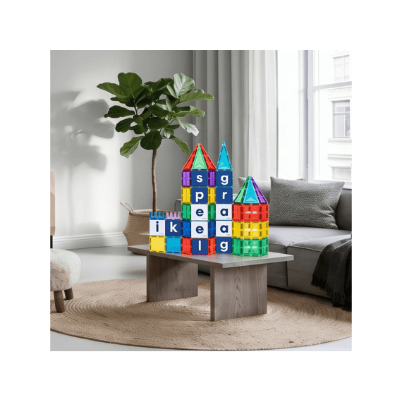 Coblo Magnetische Toppers Letters 60stuks