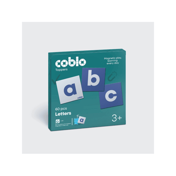 Coblo Magnetische Toppers Letters 60stuks