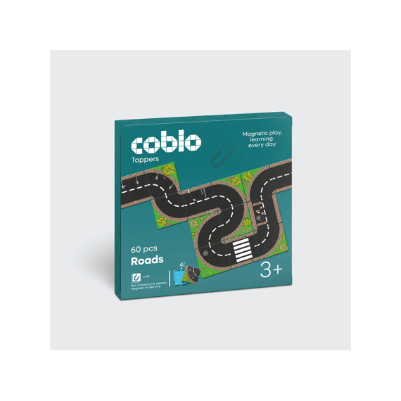 Coblo Magnetische Toppers Wegen 60stuks