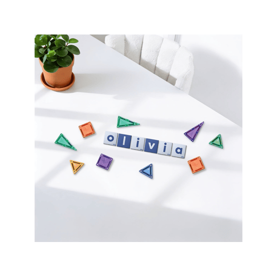 Coblo Magnetische Tegels Mini 40stuks Met 60 Toppers Letters