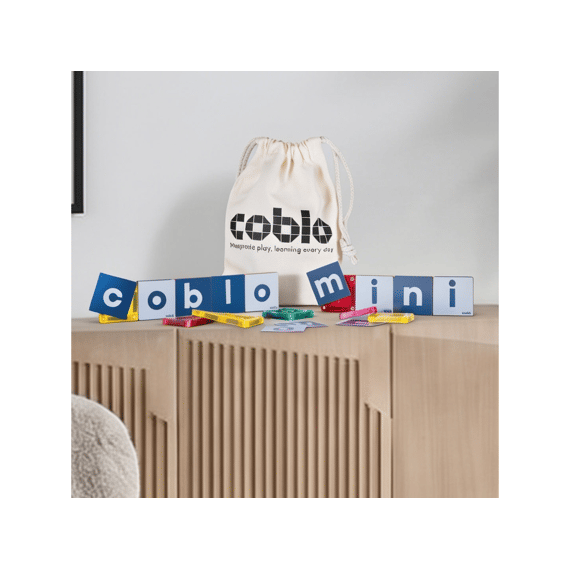 Coblo Magnetische Tegels Mini 40stuks Met 60 Toppers Letters