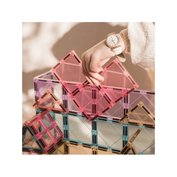 Gladi Magnetische Tegels Pastel 100stuks