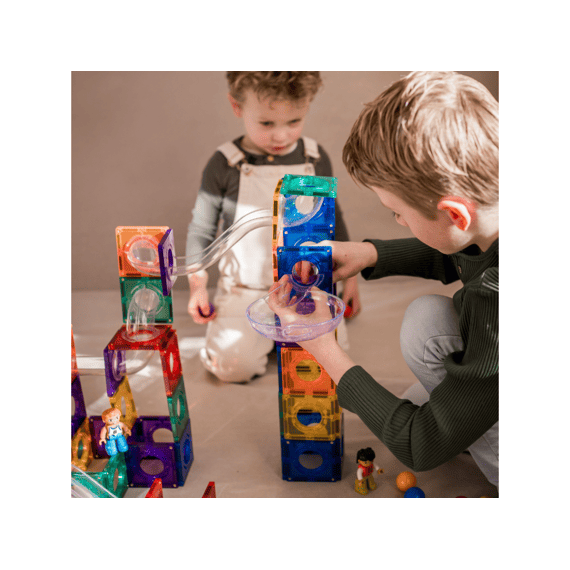 Gladi Magnetische Tegels Knikkerbaan 60stuks