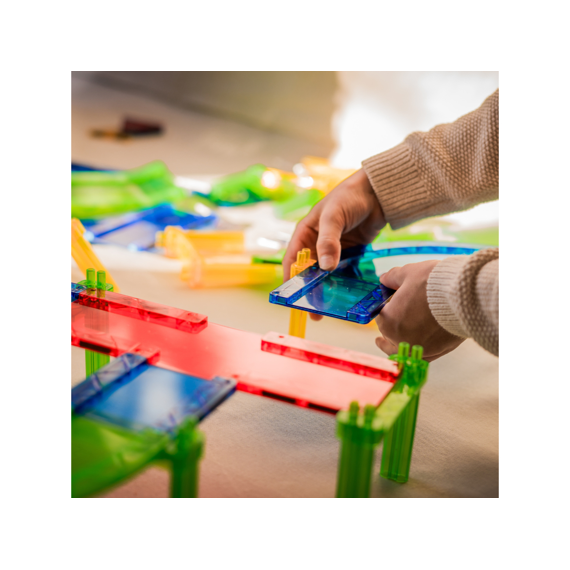 Gladi Magnetische Tegels Racebaan 70stuks
