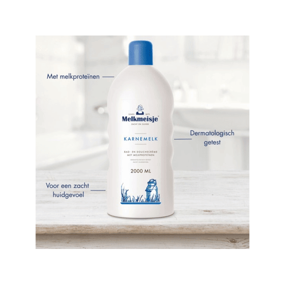 Melkmeisje Douchegel Karnemelk 2l