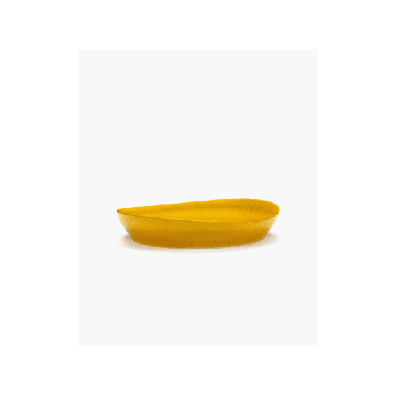 Serax Feast By Ottolenghi Serveerkom S 30x29,5x6cm Yellow Dots Black