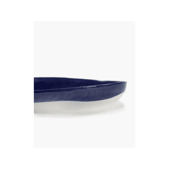 Serax Feast By Ottolenghi Serveerkom M 36x6cm Dark Blue White