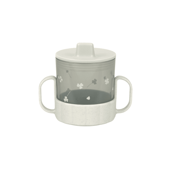 Lassig Cozy Loved Ones Flexi Drinkbeker Licht Kaki