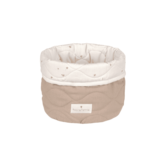 Lassig Cozy Loved Ones Opbergmand M Biologisch Katoen Taupe