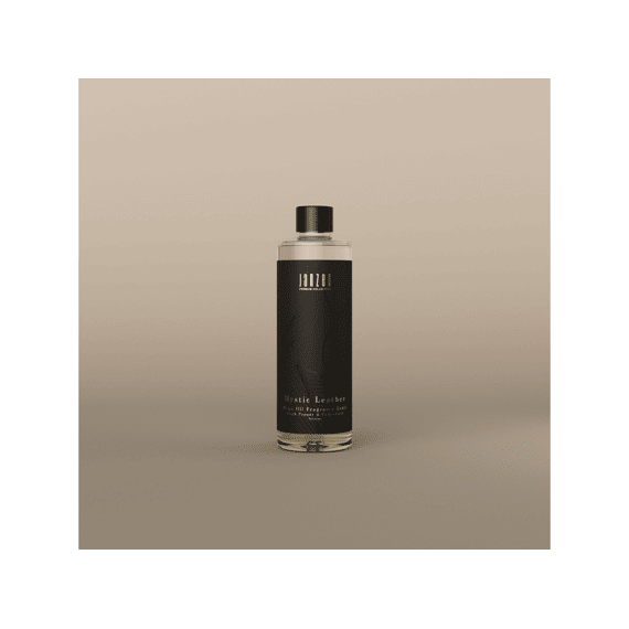 Janzen Premium Collection Navulling Geurstokjes 500ml Mystic Leather