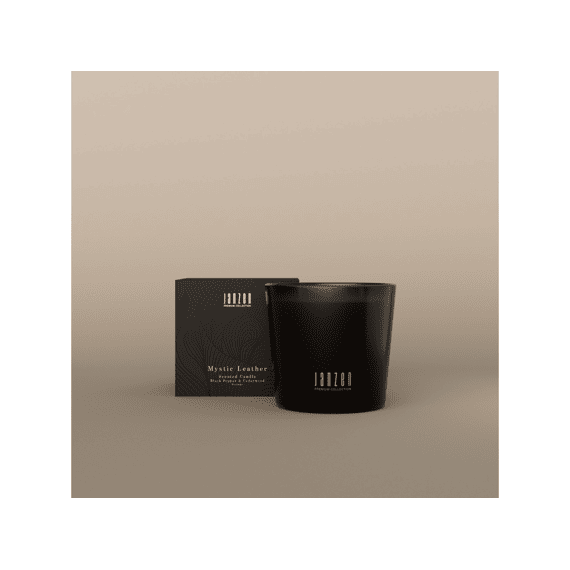 Janzen Premium Collection Geurkaars 500gr Mystic Leather