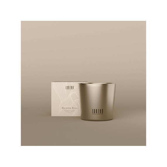Janzen Premium Collection Geurkaars 500gr Morning Rose