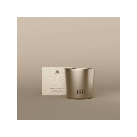 Janzen Premium Collection Geurkaars 500gr Dewy Jasmine