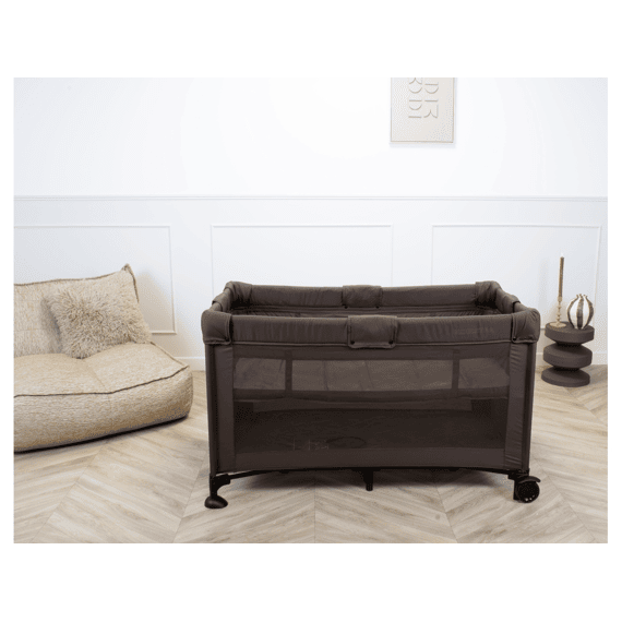 Koelstra Reisbed Met Extra Verhogende Bodem Walnut