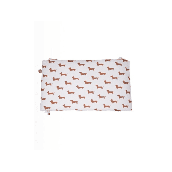 Pericles Bed/box Bumper Teckel Taupe Allover