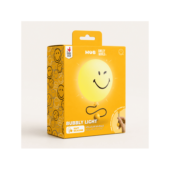 Mob Bubbly Light Smiley World Yellow